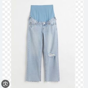 H&M mama wide high jeans maternity